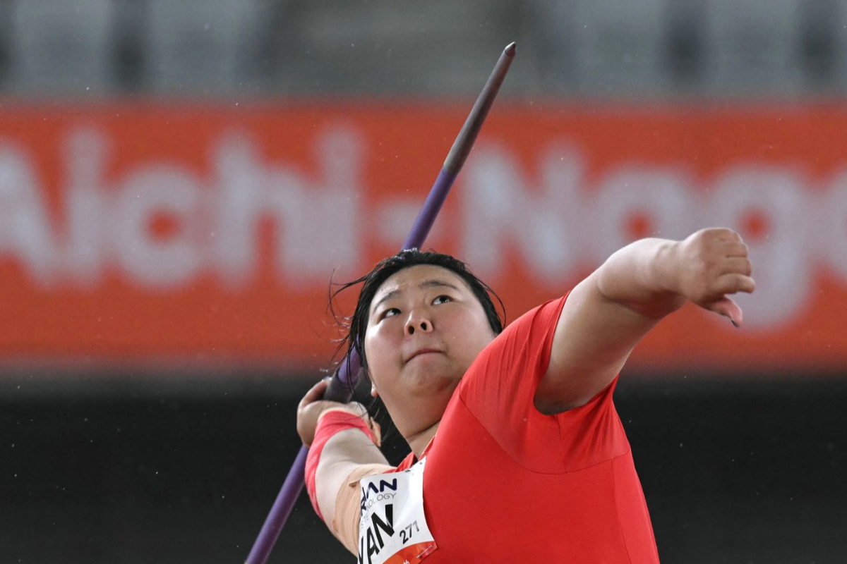 பெண்களுக்கான ஈட்டி எறிதல் பிரிவில் சீனாவுக்கு தங்கம் | Gold For China In The Women S Javelin Throw Event பெண்களுக்கான ஈட்டி எறிதல் பிரிவில் சீனாவுக்கு தங்கம் | Gold For China In The Women S Javelin Throw Event