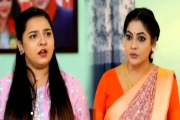 பாக்கியலட்சுமி சீரியலில் எதிர்பாராத திருப்பம்! இனியா விட்ட சவாலில் மூச்சு பேச்சில்லாமல் நின்ற ராதிகா! பரபரப்பான காட்சி..