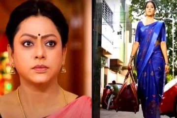 புருஷன் இருக்கிற இடத்துல நானும் இருப்பேன்..பையுடன் பாக்கியா வீட்டில் ராதிகா! பரபரப்பான ப்ரோமோ