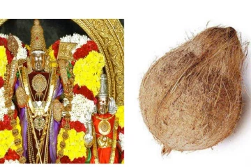 ரூ.3 லட்சத்திற்கு ஏலம் போன ஒற்றை தேங்காய் - கந்தசஷ்டி விழாவில் நடந்த அதிசயம்!