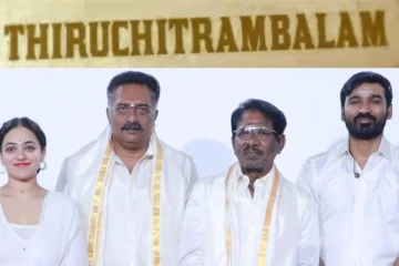 திருச்சிற்றம்பலம் படத்தின் வெளியான படப்பிடிப்பு புகைப்படம்.. தனுஷ் யாருடன் இருக்கிறார் தெரியுமா