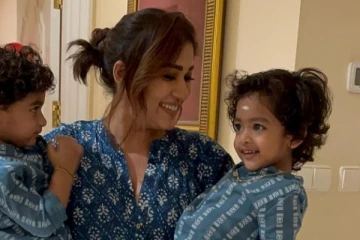 அன்னையர் தினத்தை நயன்தாரா மகன்கள் உடன் எப்படி கொண்டாடி இருக்கிறார் பாருங்க