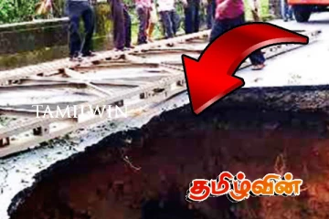 கல்முனை -அக்கரைப்பற்று பிரதான வீதியில் பாலம் சேதம்: ​சாரதிகளுக்கு விடுக்கப்பட்டுள்ள அறிவுறுத்தல்