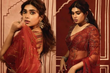 நடிகை துஷாரா விஜயனின் டிரான்ஸ்பெரண்ட் சேலை புகைப்படங்கள்..