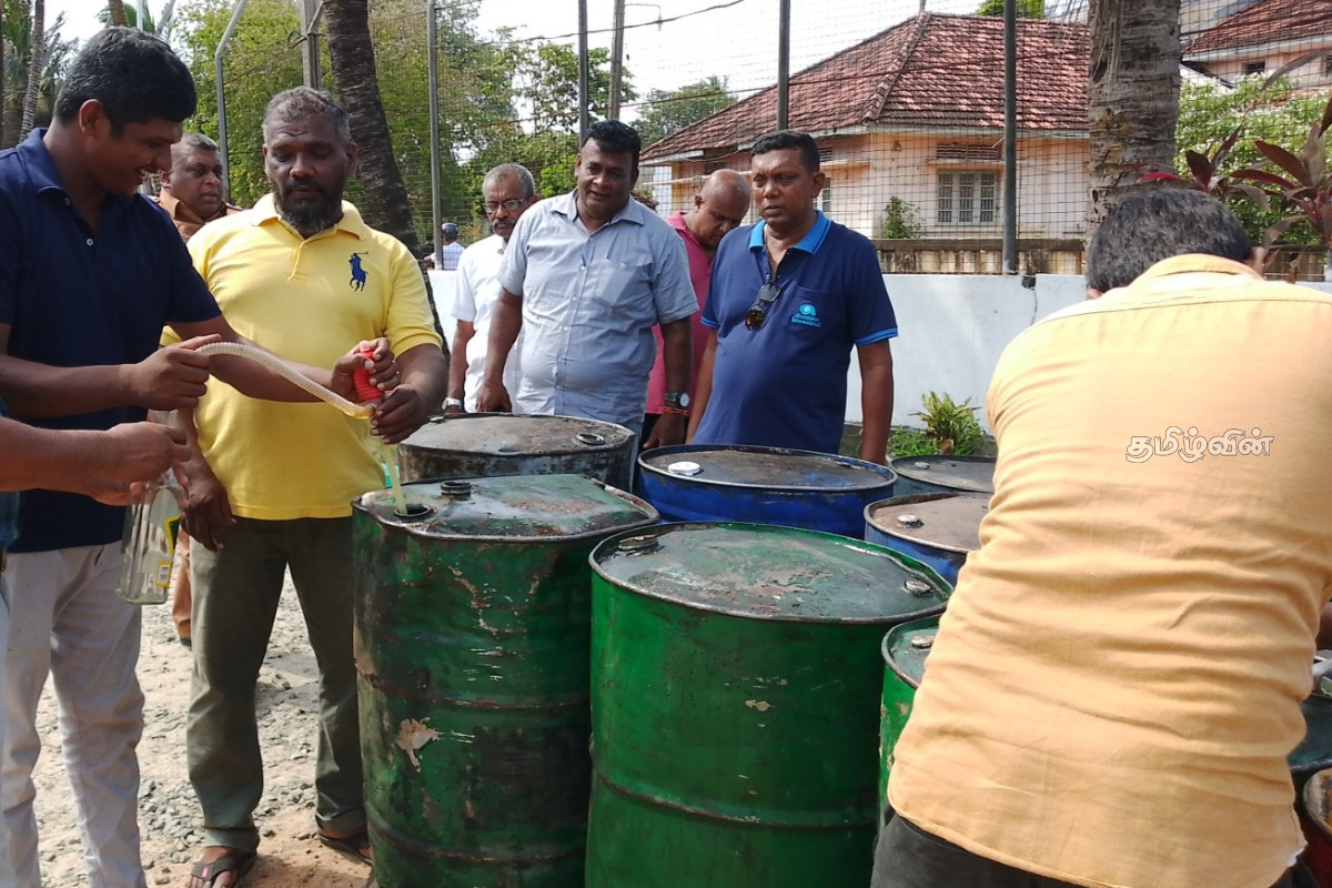 4620 லீட்டர் டீசலுடன் ஒருவர் கைது! பொலிஸார் தீவிர விசாரணை | 39 Year Old Arrested With 4620 Liters Of Diesel