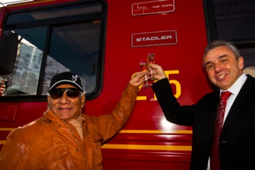 சுவிட்சர்லாந்தில் இந்திய பிரபலம் ஒருவரின் பெயரில் ஓடும் ரயில்