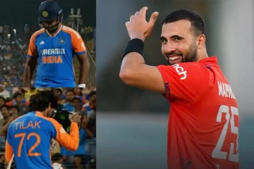 ஒரே ஓவரில் சாம்சன், திலக் மற்றும் சூர்யகுமார் அவுட்! அதிர்ச்சி கொடுத்த இங்கிலாந்து பவுலர்