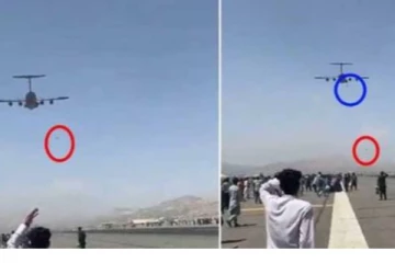 ஆப்கனில், அமெரிக்க ராணுவ விமானத்தில் இருந்து கீழே விழுந்தது யார் தெரியுமா?  வெளியான அதிர்சி தகவல்!