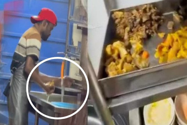 எஞ்சிய உணவுகளைக் கழுவி மீண்டும் விற்பனை; சம்பவத்தால் ஷாக்! | Leftover Food Is Being Washed And Resold Malaysia