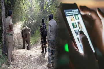 இந்தியாவில் காட்டு யானைகளால் ஏற்படும் இழப்புக்களை குறைக்க தொலைபேசி செயலி அறிமுகம்