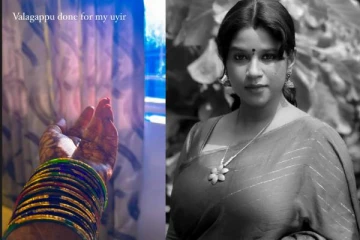 வளைகாப்பு விழாவை முடித்த சுந்தரி சீரியல் கேப்ரியல்லா!! புகைப்படங்கள்..