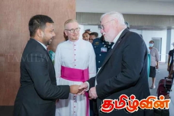 வத்திக்கான் வெளியுறவு அமைச்சர் இலங்கைக்கு வருகை