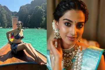 விஜய்யுடன் நடிக்கும் நடிகை மீனாட்சி செளத்ரியா இது!! பிகினியில் அவர் வெளியிட்ட கிளாமர் போட்டோஸ்..