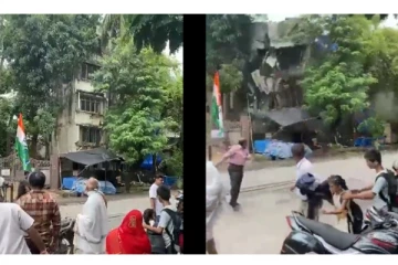 மும்பையில் திடீரென இடிந்து விழுந்த 4 மாடி கட்டிடம் - இடிபாடுகளில் சிக்கிய 6 பேர்