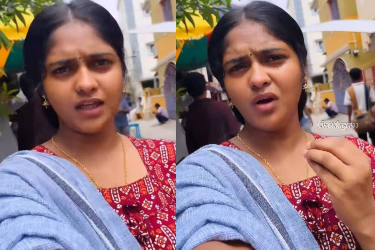 படப்பிடிப்பு தளத்தில் கெஞ்சியபடி வீடியோ வெளியிட்ட சின்ன மருமகள் சீரியல் நடிகை ஸ்வேதா... என்ன ஆனது? | Chinna Marumagal Serial Swetha Latest Video
