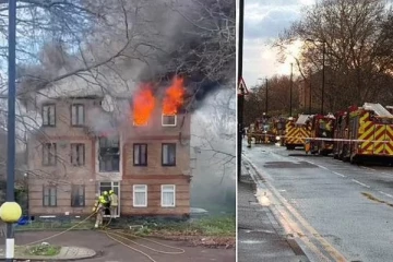 கிழக்கு லண்டனில் ஏற்பட்ட தீ விபத்தில் ஒருவருக்கு நேர்ந்த சோகம்!