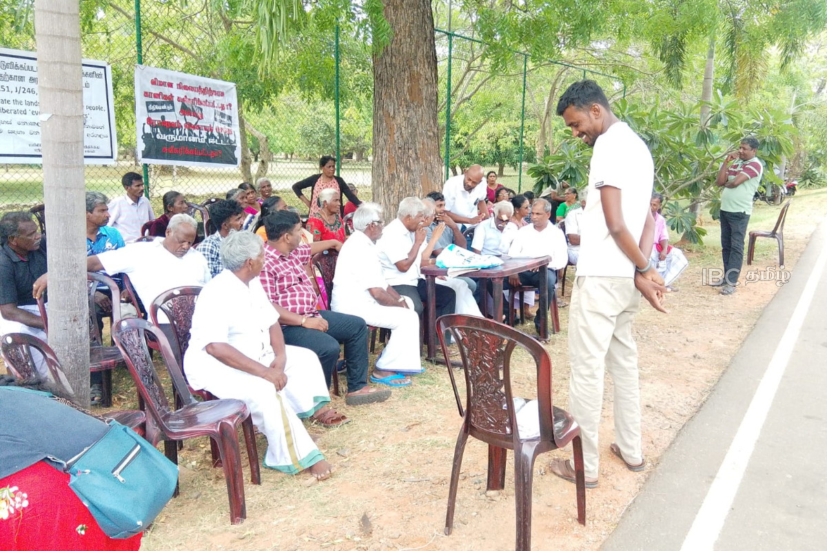 உயர் பாதுகாப்பு வலய காணி விடுவிப்பு கோரி யாழில் தொடரும் போராட்டம்! | High Security Zone Land Release Protests In Jaffna