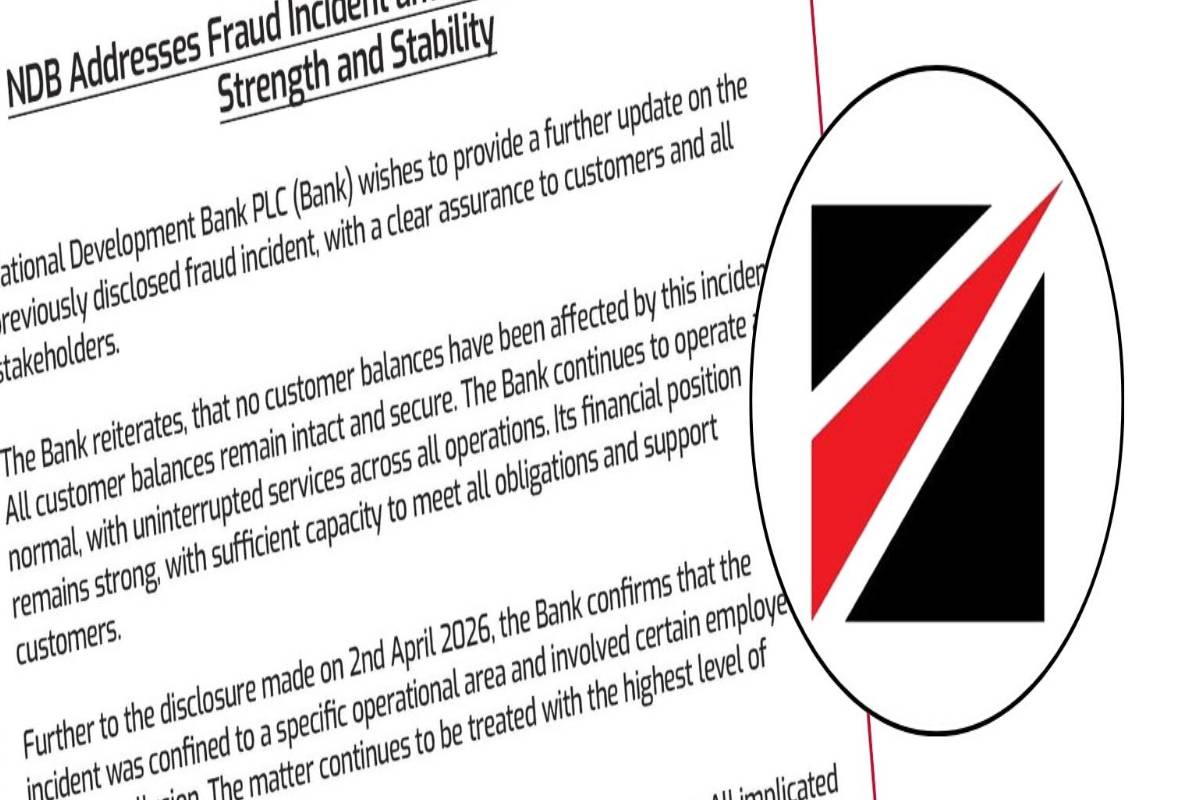 இலங்கையின் முக்கிய வங்கியில் பாரிய உள்மோசடி! சிக்கிய பலர் - வாடிக்கையாளர்களுக்கு முக்கிய அறிவுறுத்தல் | Ndb Probes Rs 380 Mn Internal Fraud