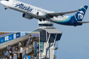 அமெரிக்கா முழுவதும் அலாஸ்கா ஏர்லைன்ஸ் சேவைகள் நிறுத்தம்; பயணிகள் அவதி