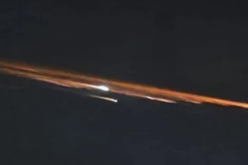 இந்தியாவில் வானில் தெரிந்த அரிய நிகழ்வு : வைரலாகும் வீடியோ