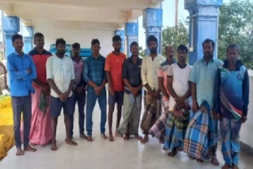 இந்திய கடற்தொழிலாளர்களுக்கு விளக்கமறியல்