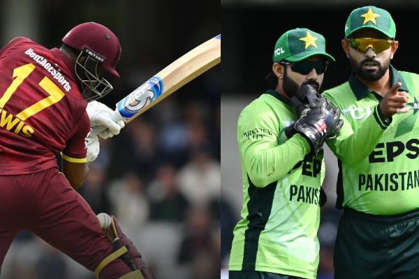 Evin Lewis/Babar Azam/Mohammad Rizwan