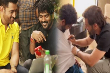 இது போதும் எனக்கு.. இது போதுமே! தோனிக்கு முத்தமிட்ட விக்னேஷ் சிவன்