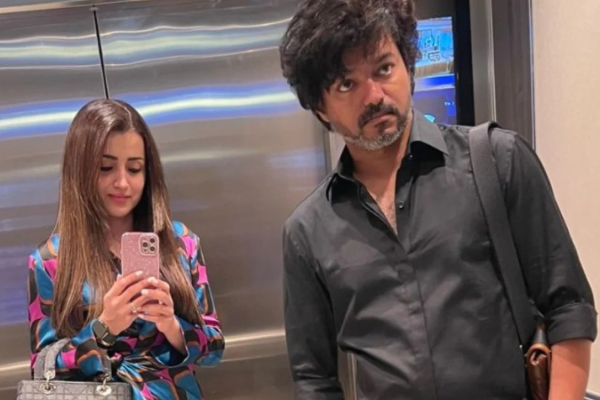 விஜய்யின் கனவு நிறைவேற வேண்டும்.. வாழ்த்து தெரிவித்த நடிகை த்ரிஷா | Trisha Wishes Thalapathy Vijay For His New Journey