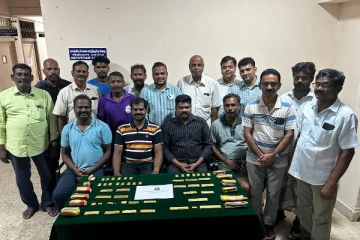 இலங்கையிலிருந்து இந்தியாவிற்கு கடத்தப்பட்ட தங்கம் பறிமுதல்