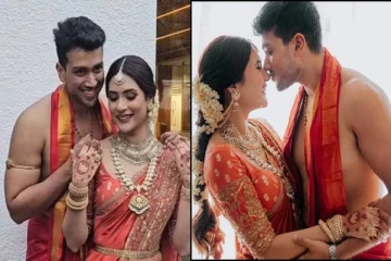 காதலியை கரம் பிடித்தார் நடிகர் காளிதாஸ் ஜெயராம் - தமிழ்நாட்டு ஜாமீன் வீட்டு பெண்ணாம்