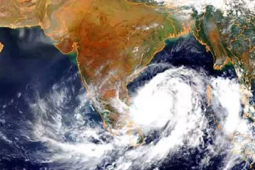 ගිනිකොණ දිග බෙංගාල බොක්කේ අඩු පීඩන කලාපයක් - හෙට ලංකාවටම වෙන්න යන දේ ගැන දැනුම්දීමක්