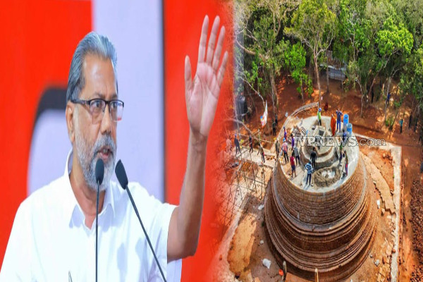 அடாத்தாக அமைக்கப்பட்ட விகாரைகளுக்கு அடம்பிடிக்கும் அமைச்சர்! | Kurundi And Diriya Viharai The Minister