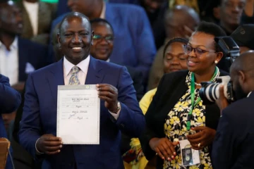 கென்யாவில் புதிய அதிபராக வில்லியம் ரூடோ!