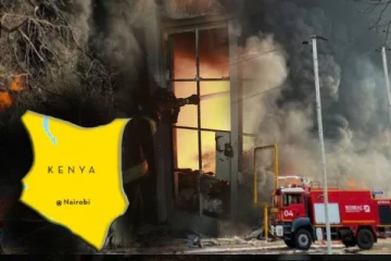 நைரோபியில் எரிவாயு வெடித்து பாரிய விபத்து : இருவர் பலி 200இற்கு மேற்பட்டோர் காயம்