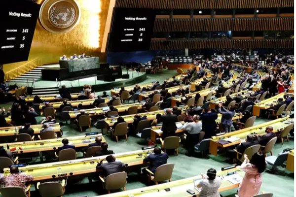 ரஷ்யாவுக்கு எதிராக வாக்களித்த இந்தியா - கோரிக்கையை நிராகரித்த ஐ.நா! | Un Rejects Russia Demand For Secret Ballot