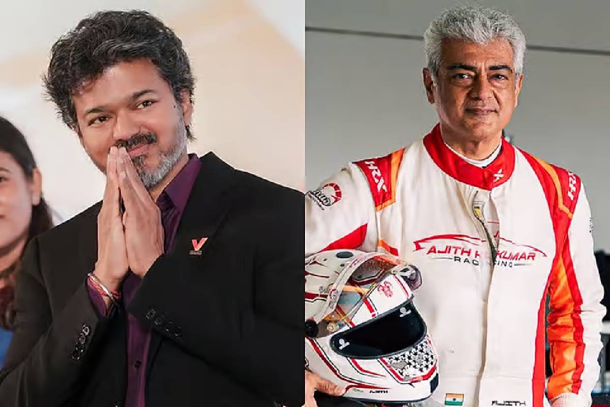 நண்பா.... ஓடிச்சென்று அஜித்தை கட்டித்தழுவிய CM விஜய்! படு வைரலாகும் வீடியோ | Cm Vijay Hugs Ajith In London Video Goes Viral நண்பா.... ஓடிச்சென்று அஜித்தை கட்டித்தழுவிய CM விஜய்! படு வைரலாகும் வீடியோ | Cm Vijay Hugs Ajith In London Video Goes Viral