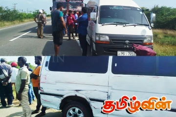 கிளிநொச்சியில் பேருந்து விபத்து: பொலிஸார் விசாரணை