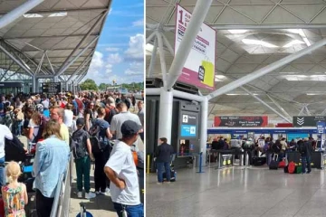 லண்டன் விமான நிலையத்திலிருந்து அவசர அவசரமாக வெளியேற்றப்பட்ட மக்கள்: தீ எச்சரிக்கையால் பரபரப்பு