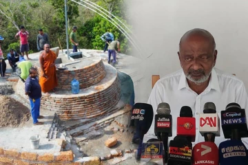 பௌத்த ஆக்கிரமிப்புக்களுக்கு தமிழர் வழிவகுக்க கூடாது: சித்தார்த்தன்