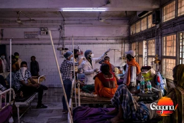 ඉන්දියාවේ දරුණු වසංගත තත්ත්වයක්