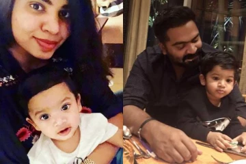 சிம்புவின் கையில் குழந்தை! தங்கை மகனுடன் கொஞ்சிவிளையாடும் புகைப்படம்..