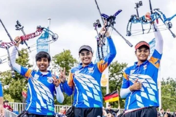 உலக வில்வித்தை சாம்பியன்ஷிப் 2023; முதல்முறையாக தங்கம் வென்ற இந்தியா!