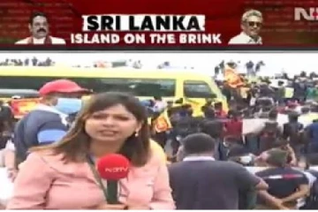 கொழும்பு ஆர்ப்பாட்டம் இந்திய ஊடகம் வெளியிட்ட தகவல்(video)
