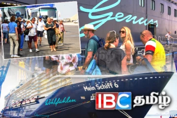 பேரனர்த்தத்தின் பின் இலங்கை வந்த பாரிய சுற்றுலா பயணிகள் கப்பல்