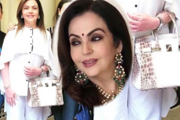 நீதா அம்பானியின் ஹேண்ட் பேக் இத்தனை கோடியா? 60 வயதிலும் அழகைப் பாருங்க