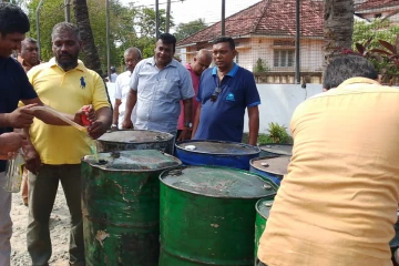 4620 லீட்டர் டீசலுடன் ஒருவர் கைது! பொலிஸார் தீவிர விசாரணை