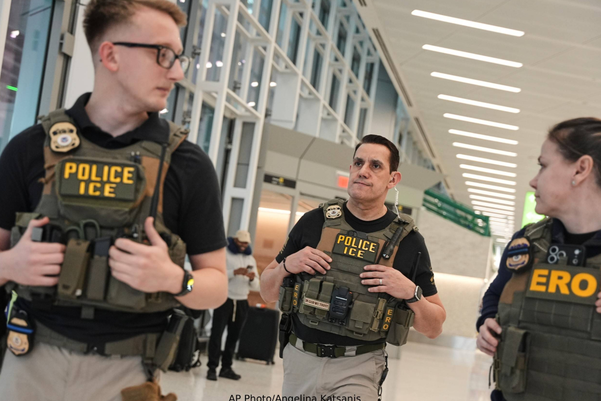 Trump threats troops to Airports