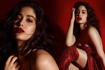 பாலிவுட் நடிகை ஜான்வி கபூரின் கிளாமர் போட்டோஷூட் புகைப்படங்கள்