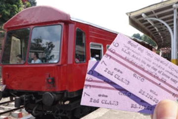 பயணச்சீட்டு இன்றி தொடருந்து பயணம்! நான்கு இலட்சம் ரூபா வருமானம்