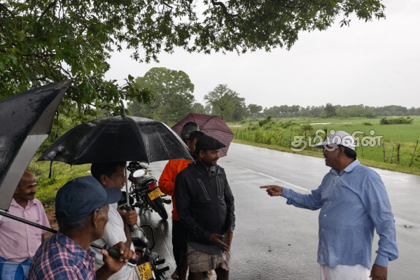 ஒலுமடுக்குளம் உடைப்பெடுத்துள்ளதால் ஏற்பட்டுள்ள பாதிப்பு - ரவிகரன் வலியுறுத்தியுள்ள விடயம் | Ravikaran Statement Statement ஒலுமடுக்குளம் உடைப்பெடுத்துள்ளதால் ஏற்பட்டுள்ள பாதிப்பு - ரவிகரன் வலியுறுத்தியுள்ள விடயம் | Ravikaran Statement Statement